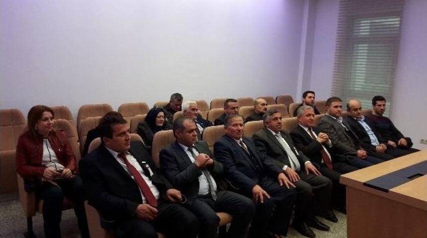 Ak Parti Karab&uuml;k Merkez İl&ccedil;e Teşkilatı&rsquo;ndan Uysal&rsquo;a Ziyaret