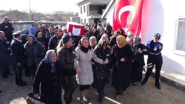 Şehidin Cenazesi Aksaray’a Getirildi