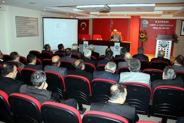 Kesob İle Kosgeb Arasında Protokol İmzalandı