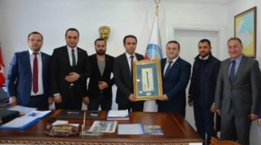 Askon&rsquo;dan Kaymakam Erkan&rsquo;a Ziyaret