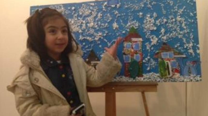 Minikler Atıkları Sanat Eserine D&ouml;n&uuml;şt&uuml;rd&uuml;