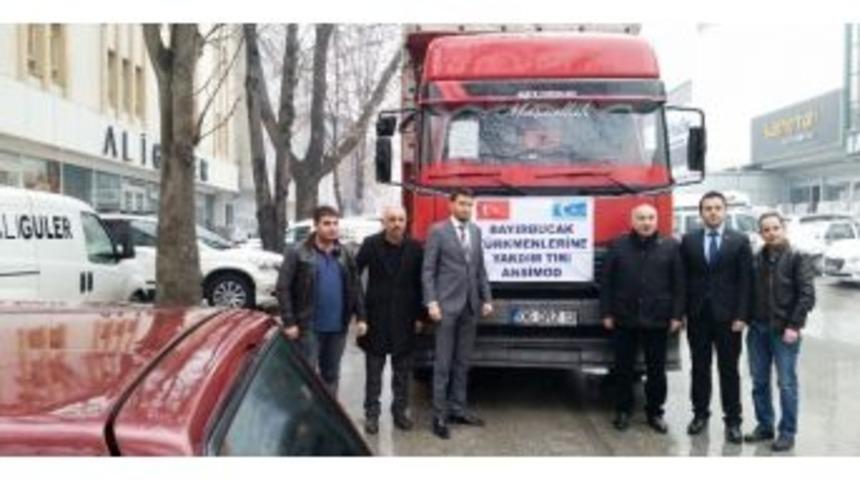 Siteler Esnafından Bayırbucak T&uuml;rkmenleri&rsquo;ne Yardım