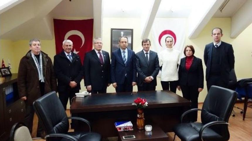 Kaymakam Kubilay, Thk Ve Kızılay&rsquo;ı Ziyaret Etti