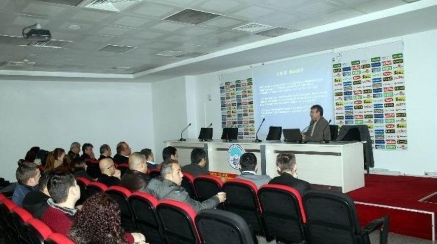Spor Etkinlikleri A.ş. Personeline İso Eğitimleri Başladı