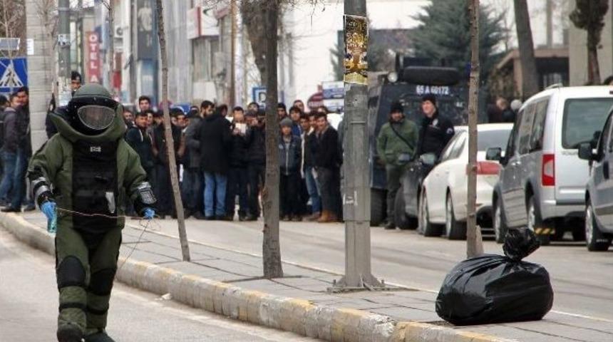 Van&rsquo;da Ş&uuml;pheli Paket Alarmı