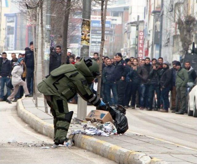 Van’da Şüpheli Paket Alarmı