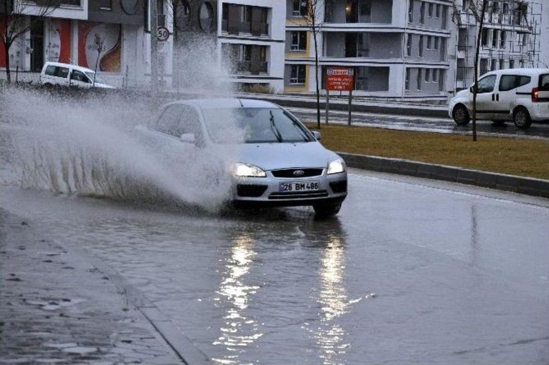 Eskişehir&rsquo;de Kar Yağışı