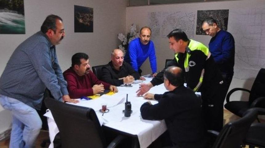 B&uuml;y&uuml;kşehir Koordinat&ouml;rl&uuml;ğ&uuml;nden Trafik B&uuml;ro Amirliği İle İstişare Toplantısı