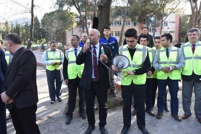 Yunusemre’deki Tatbikat Gerçeğini Aratmadı