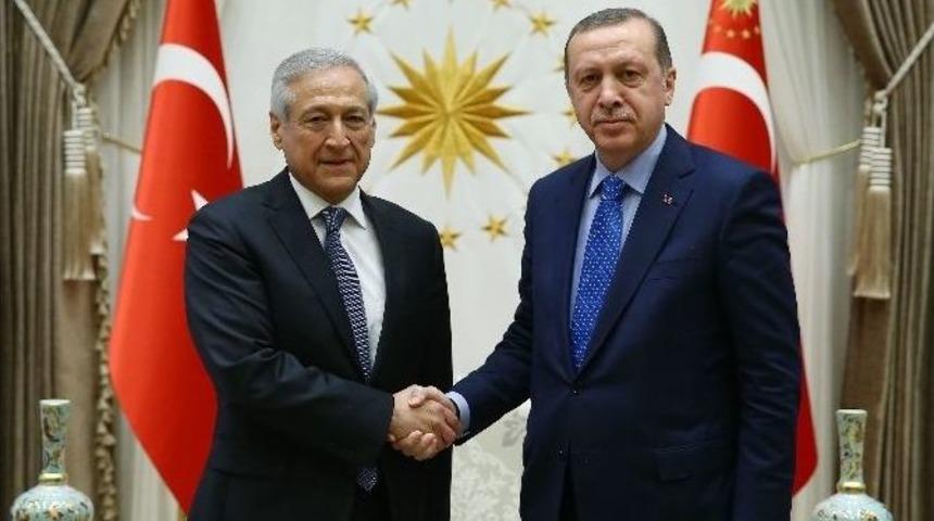 Cumhurbaşkanı Erdoğan, Şili Dışişleri Bakanı Munoz&rsquo;u Kabul Etti