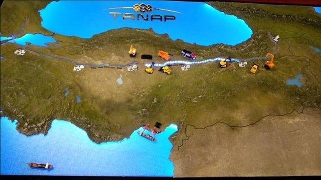 “tanap Projesi” Bilgilendirme Toplantısı Yapıldı