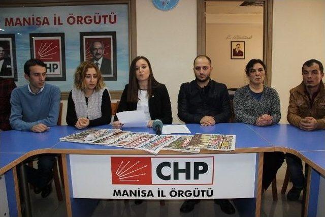 Chp’liler Mit’e Günün Gazetelerini Gönderdi