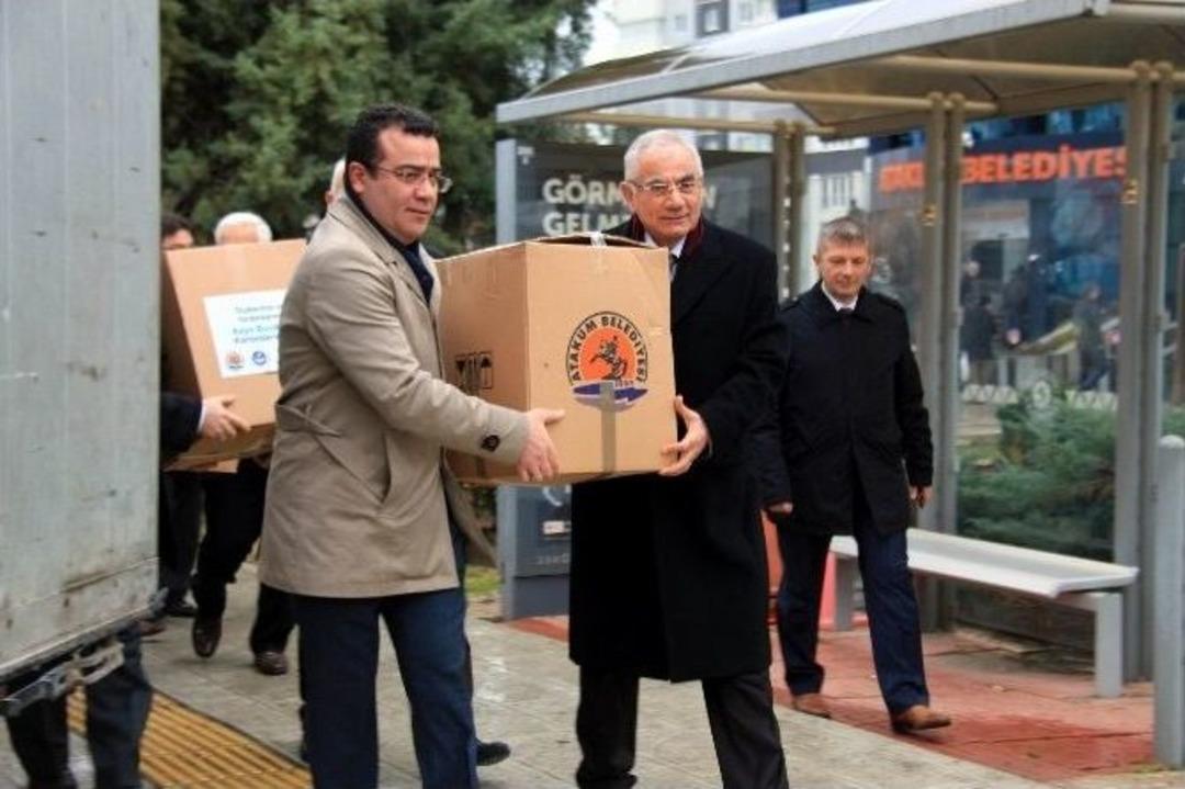 Atakum&rsquo;dan Bayır Bucak T&uuml;rkmenlerine Yardım