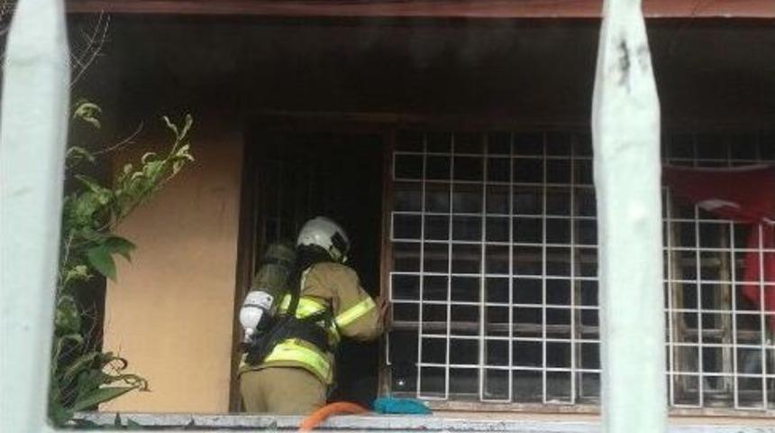 Soba Yerine Evi Yakıyordu