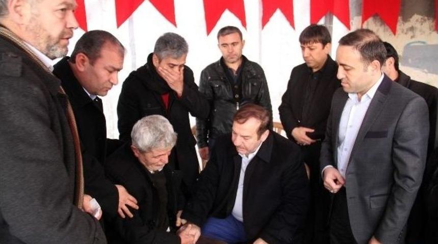 Başkan Kadıoğlu&rsquo;ndan Rahatsızlanarak &Ouml;len Askerin Ailesine Ziyaret