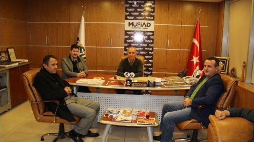 Armutlucumalılar Ereğli-devrek Yolu İ&ccedil;in M&uuml;siad&rsquo;tan Destek İstedi