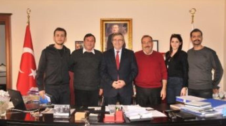 T&uuml;rkiye Halkoyunları Federasyonu Temsilcilerinden Başkan Mirza&rsquo;yı Ziyaret