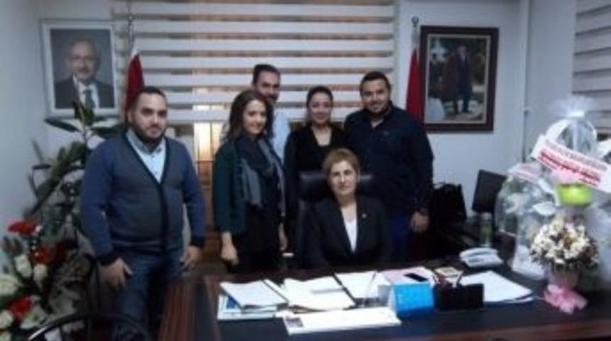 Gaziantep Girişimci İ&ccedil; Mimarlar Derneği Y&ouml;neticileri Chp&rsquo;ye Ziyaret