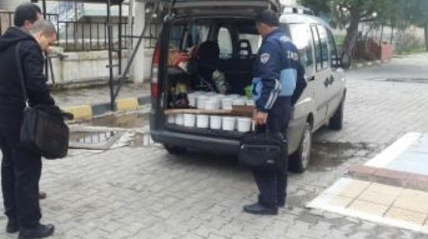 180 Kilo Sahte Bal Ele Ge&ccedil;irildi