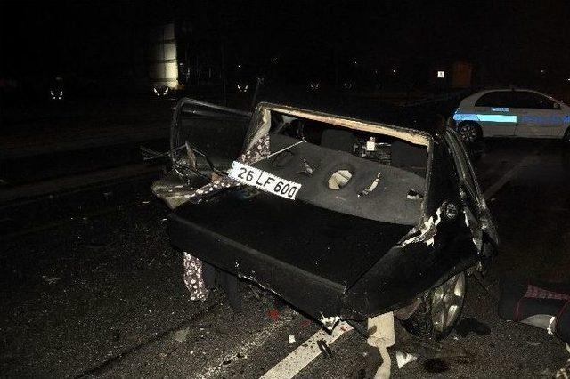 Eskişehir’de Trafik Kazası: 3 Yaralı