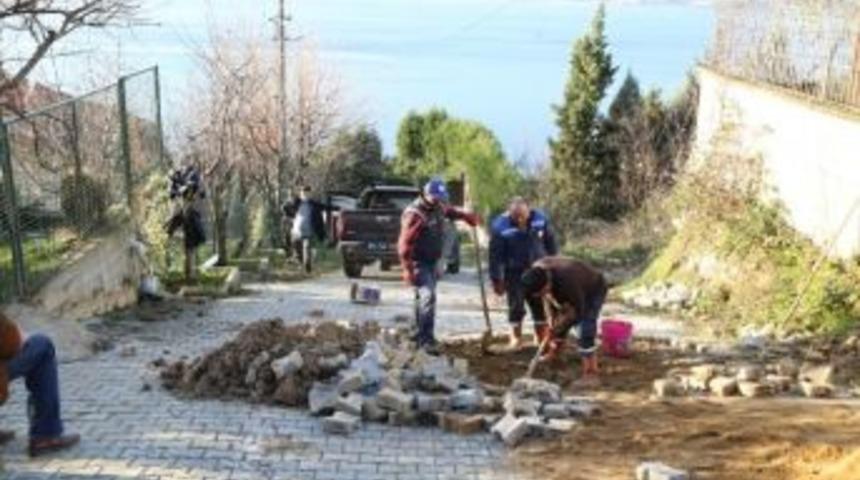 Sapanca Belediyesi Parke Yollarda İyileştirmeleri Sürdürüyor