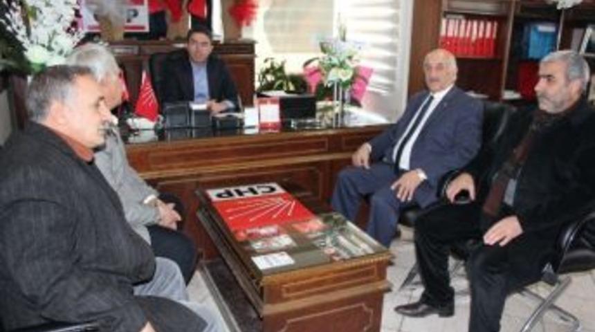 Kaysı Kent Muhtarlar Derneğinden Chp&rsquo;ye Ziyaret