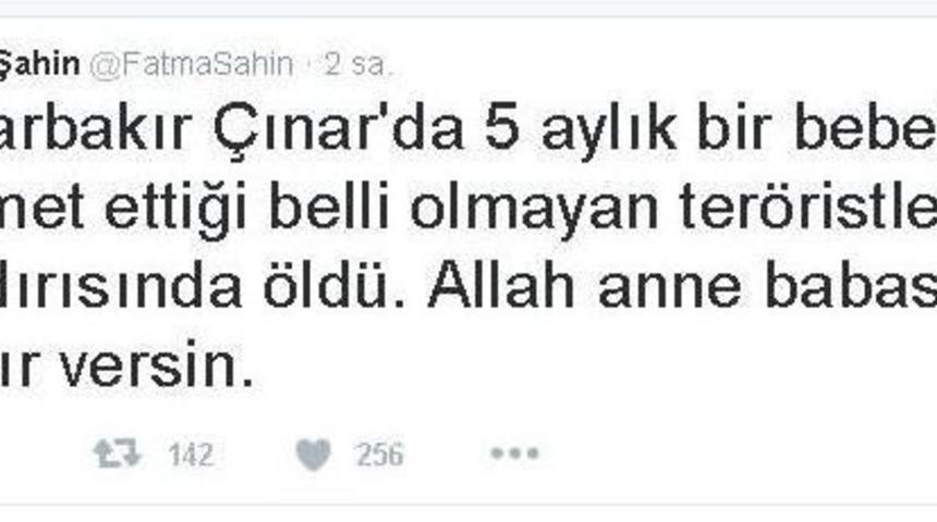 Şahin, &Ccedil;ınar Saldırısını Değerlendirdi