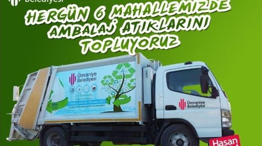 &Uuml;mraniye Belediyesi Geri D&ouml;n&uuml;ş&uuml;m &Ccedil;alışmalarını S&uuml;rd&uuml;r&uuml;yor