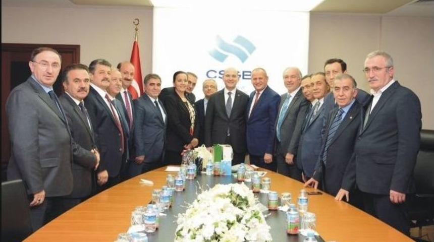 Başkandan Bakan Ziyareti