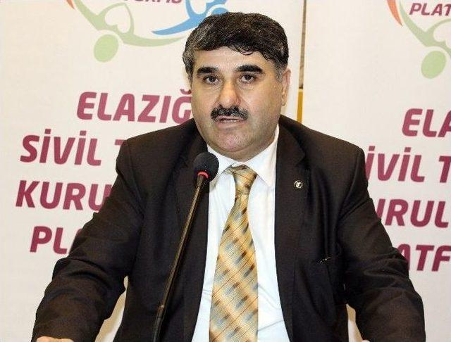 Elazığ’da Stk’lardan Akademisyenlerin Bildirisine Tepki