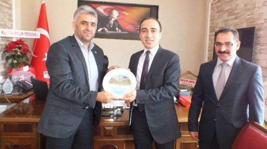 Eğitim Bir-sen&rsquo;den Yılın Kaymakamına Ziyaret