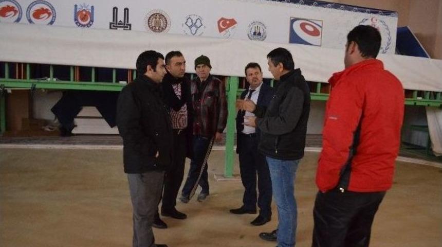 Curling Arena Dev Organizasyona Hazırlanıyor