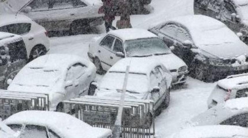 Erzurum&rsquo;da Yoğun Kar Yağışı