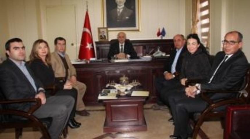 Tanap Projesi Yetkilileri Proje Hakkında Vali Odabaş&rsquo;a Bilgi Verdiler