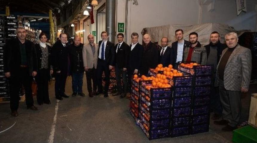 Btso&rsquo;dan Hal Esnafına Destek