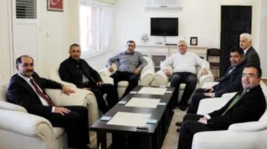 Rektör Şimşek’ten Saray Kaymakamı Arslan’a Ziyaret