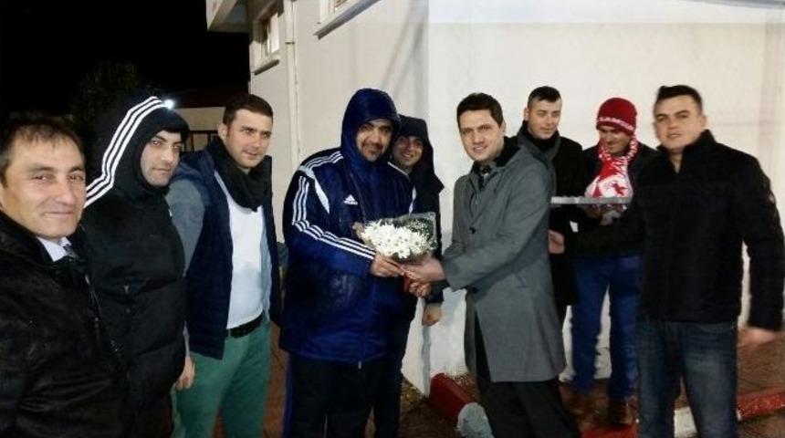 Samulaş G&uuml;venlik Personelinden Samsunspor&rsquo;a Destek Ziyareti