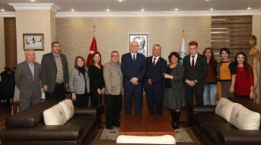 Chp Tepebaşı Teşkilatından Başkan Kurt&rsquo;a Ziyaret