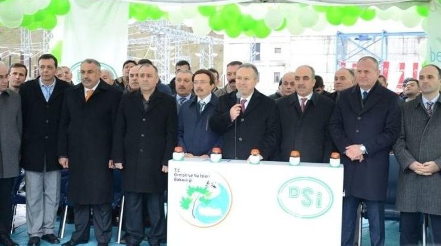 Düzce’de Yapımı Tamamlanan Hes Açıldı