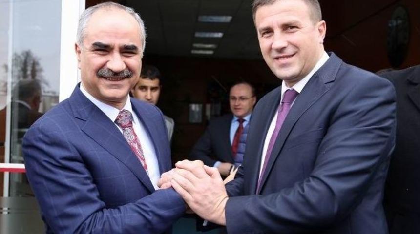 Kosova Devlet Bakanı Demiri&rsquo;den, Sivas Belediyesi&rsquo;ne Ziyaret