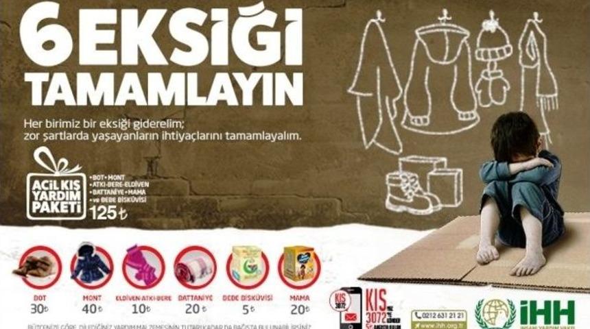 Suriyeliler İ&ccedil;in Yardım Kampanyası