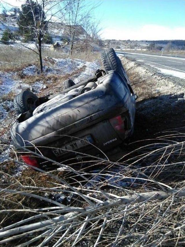 Çankırı’da Trafik Kazası: 1’i Çocuk 6 Yaralı