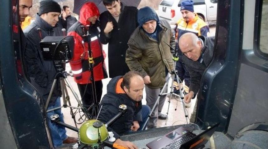 Kayıp İki &Ccedil;ocuk Drone İle Arandı