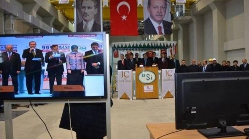 Bağıştaş 1 Barajı Ve Hes&rsquo;in A&ccedil;ılışı Yapıldı