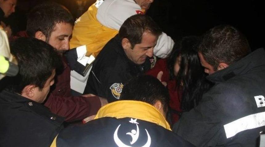 Gen&ccedil; Kadın Tarihi K&ouml;pr&uuml;ye &Ccedil;ıkarak İntihar Etmek İstedi