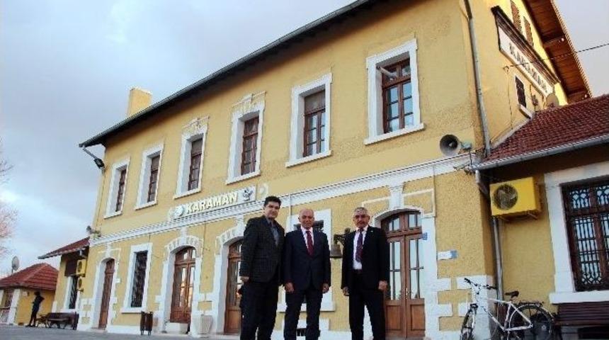 (&ouml;zel Haber) Karaman Hızlı Tren İ&ccedil;in G&uuml;n Sayıyor