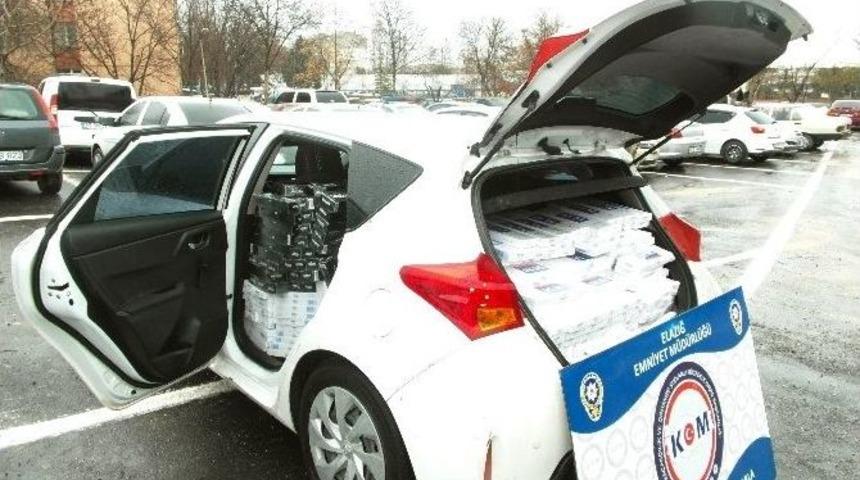 Elazığ&rsquo;da 10 Bin Paket Ka&ccedil;ak Sigara Ele Ge&ccedil;irildi