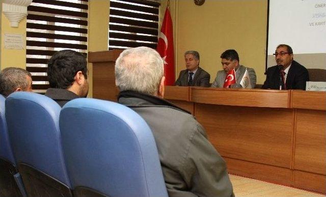 Elazığ’da Çiftçilere Bitki Koruma Eğitimi