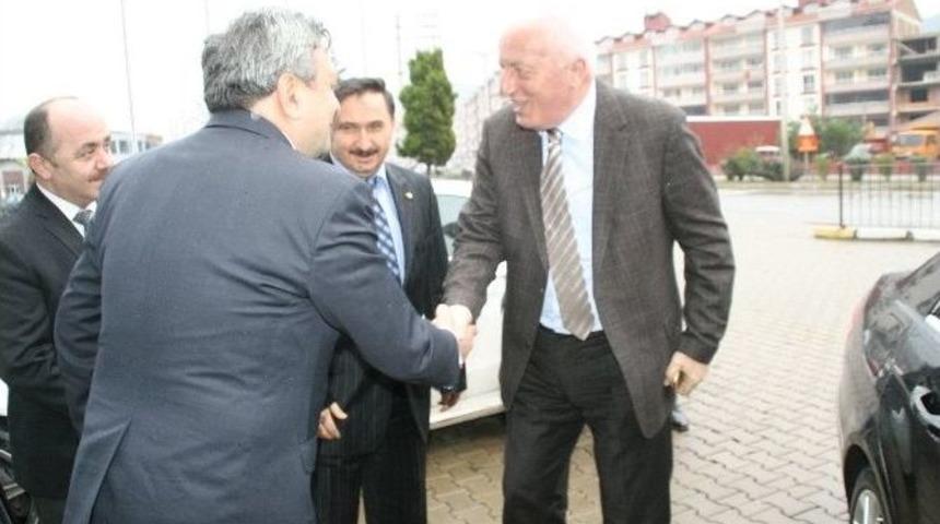 Tobb Y&ouml;netim Kurulu Başkan Yardımcısı Mete&rsquo;den Devrek Tso&rsquo;ya Ziyaret