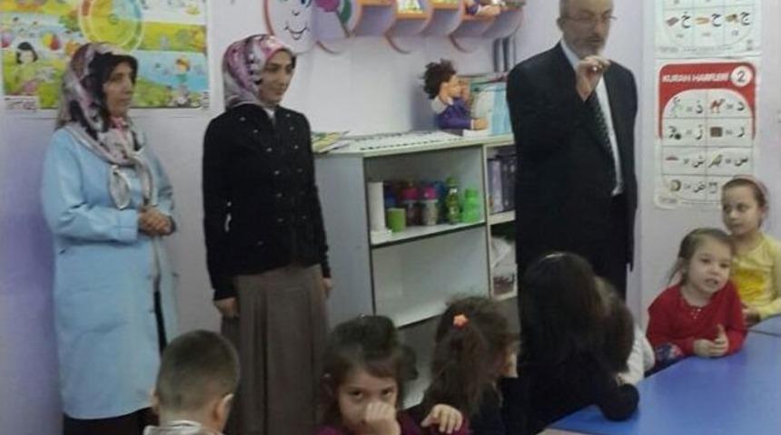 İl M&uuml;ft&uuml;s&uuml; &Ccedil;akı&rsquo;dan Kur&rsquo;an Kursu Ziyareti